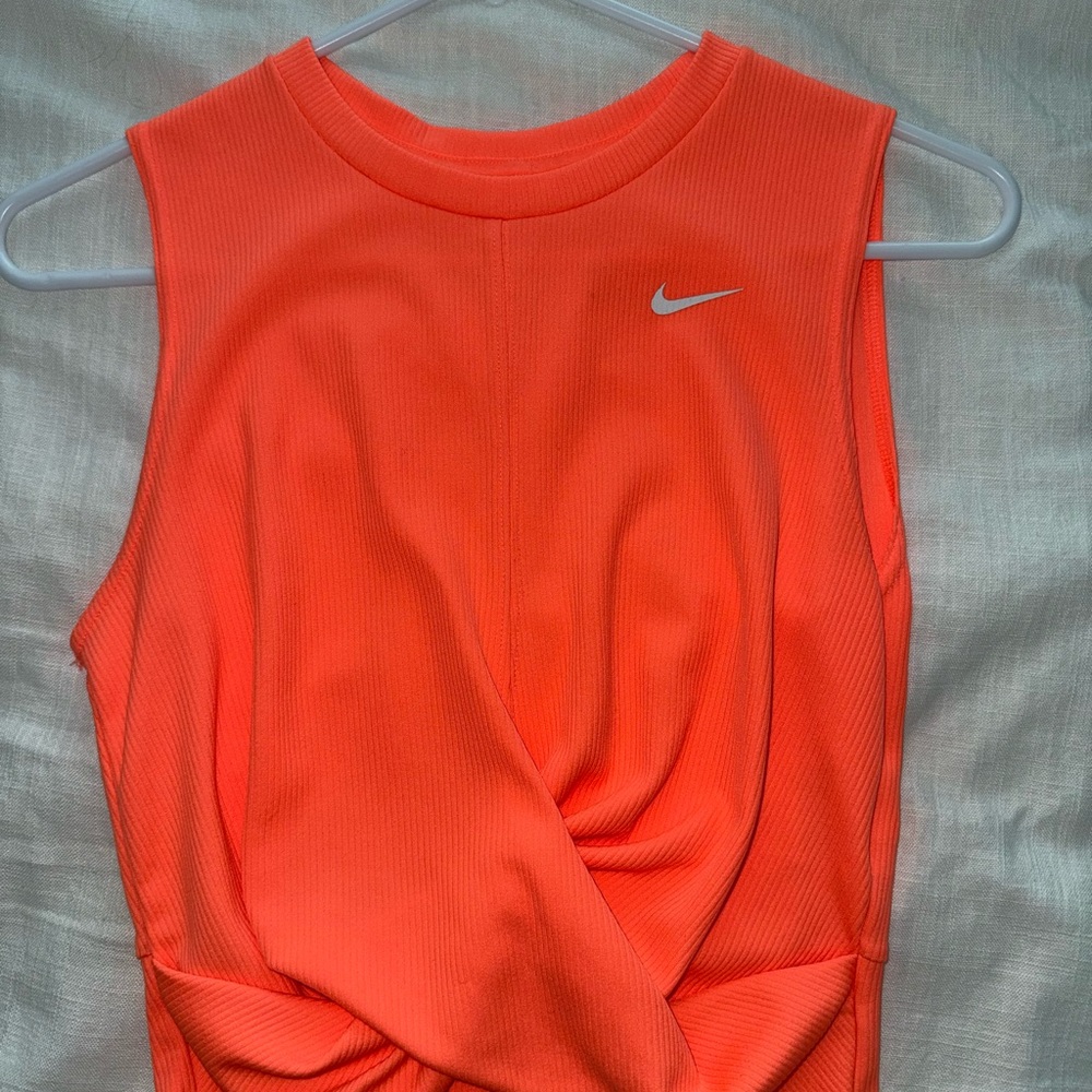Nike Women's Bright Orange Tank Top